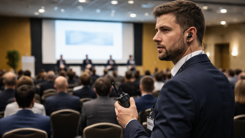 A segurança em eventos institucionais depende de protocolos claros de reação a incidentes, destaca Ernesto Kenji Igarashi.